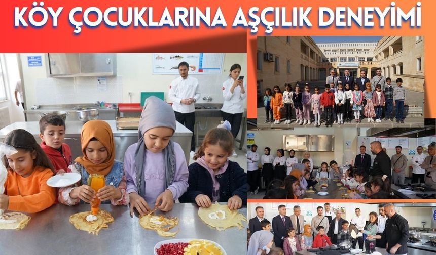 Köy Çocuklarına Aşçılık Deneyimi